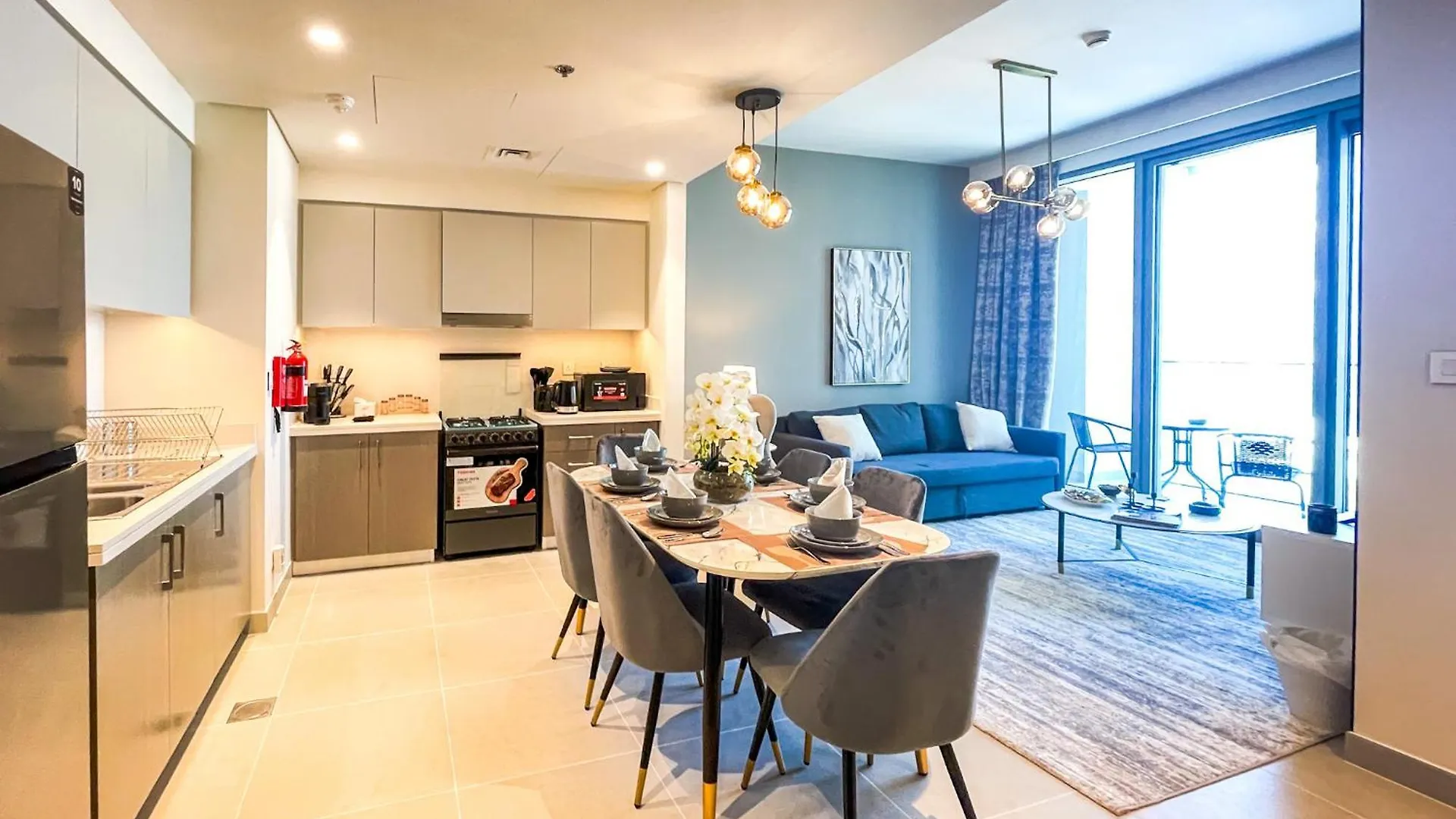 Cozy Apartment With City Views Next To Burj Khalifa 166Fo1-2 Dubai