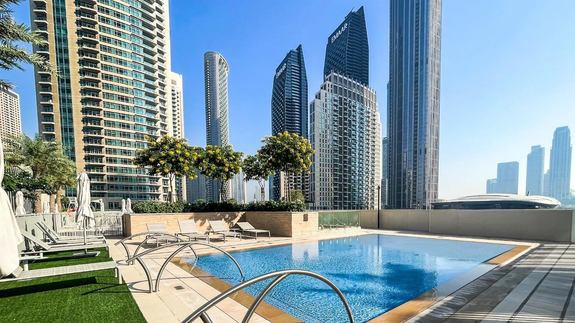 Cozy Apartment With City Views Next To Burj Khalifa 166Fo1-2 Dubai
