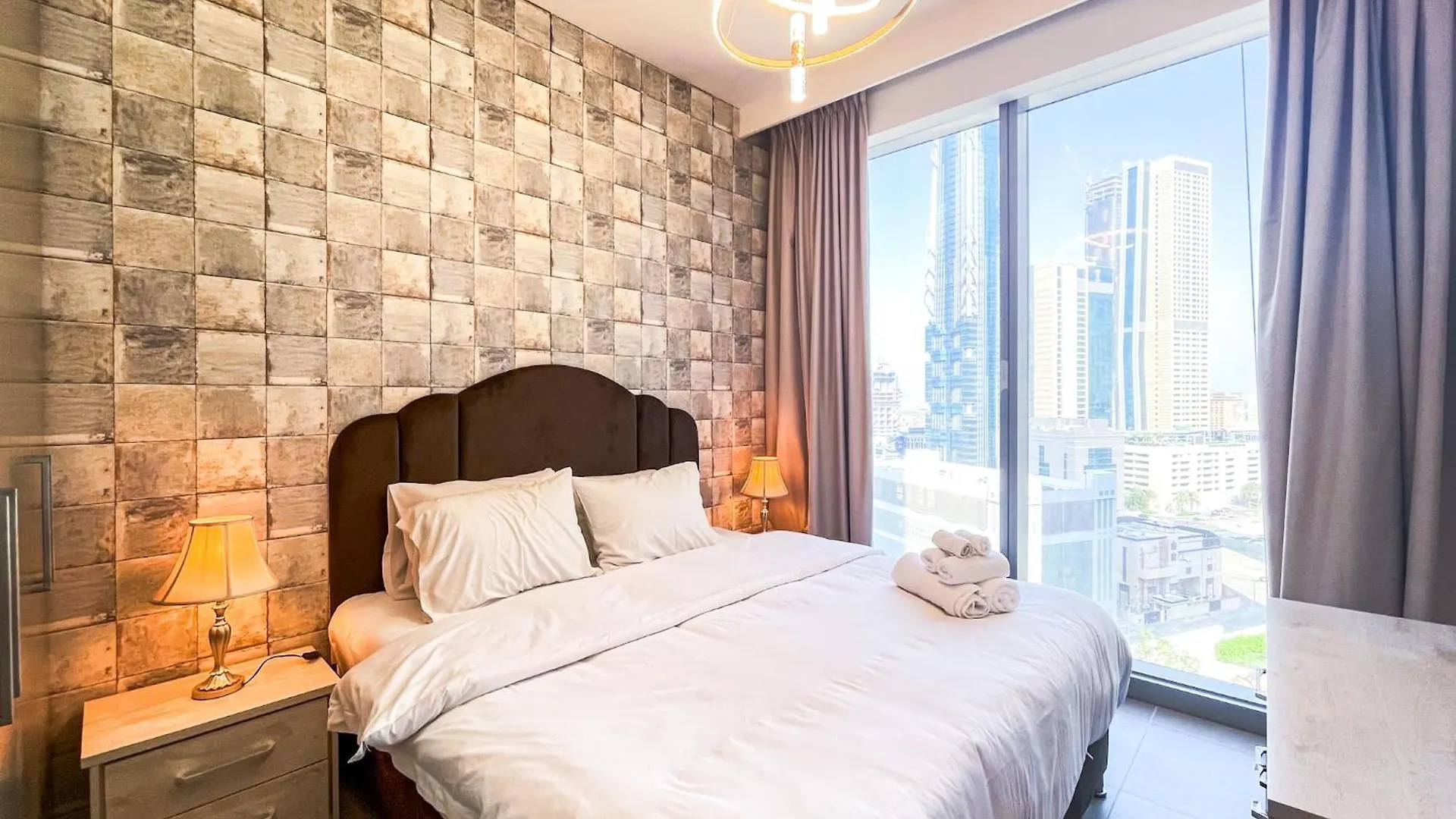 Cozy Apartment With City Views Next To Burj Khalifa 166Fo1-2 Dubai 0*,